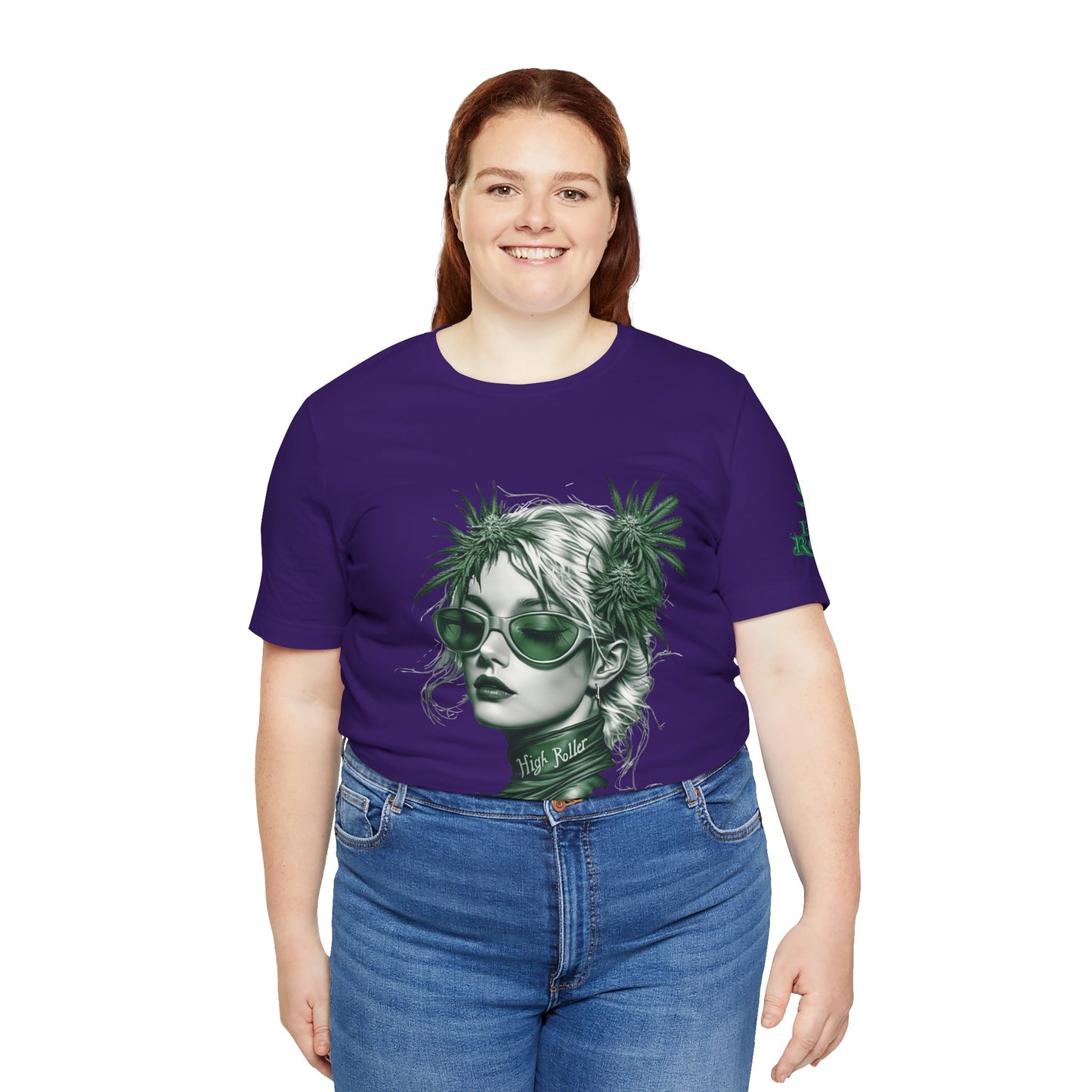 HIGH ROLLER CANNABIS GODDESS T-SHIRT