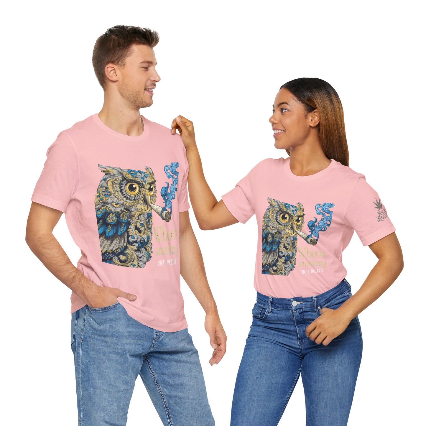 WHOOS SMOKING™ | PREMIUM WISDOM CANNABIS TEE