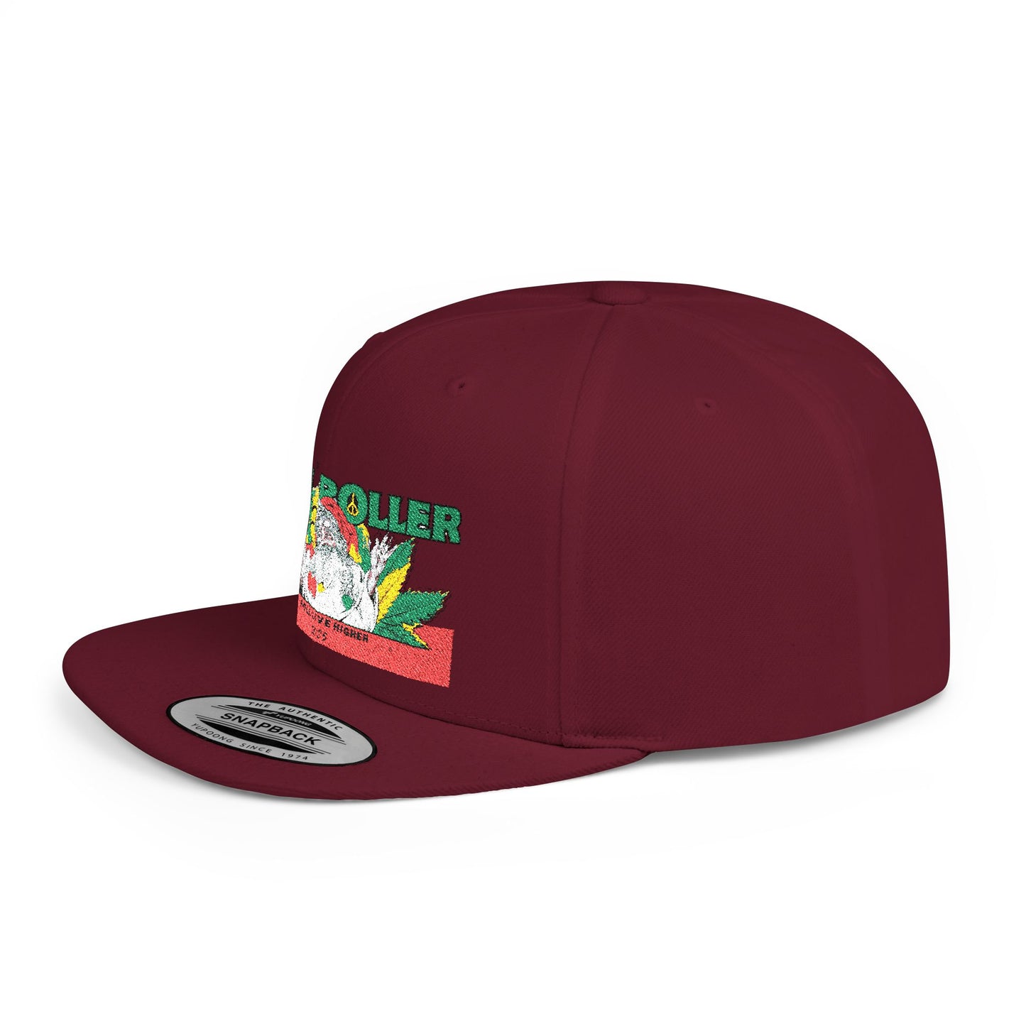 HIGH ROLLER Cannabis Culture Snapback Cap