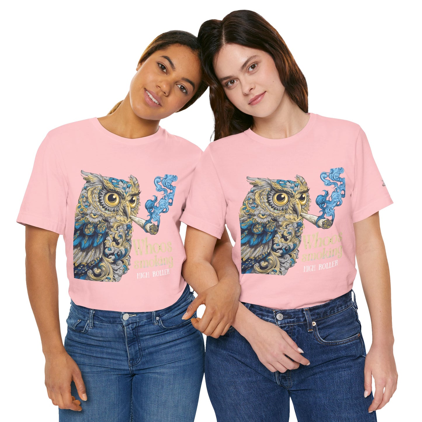 WHOOS SMOKING™ | PREMIUM WISDOM CANNABIS TEE