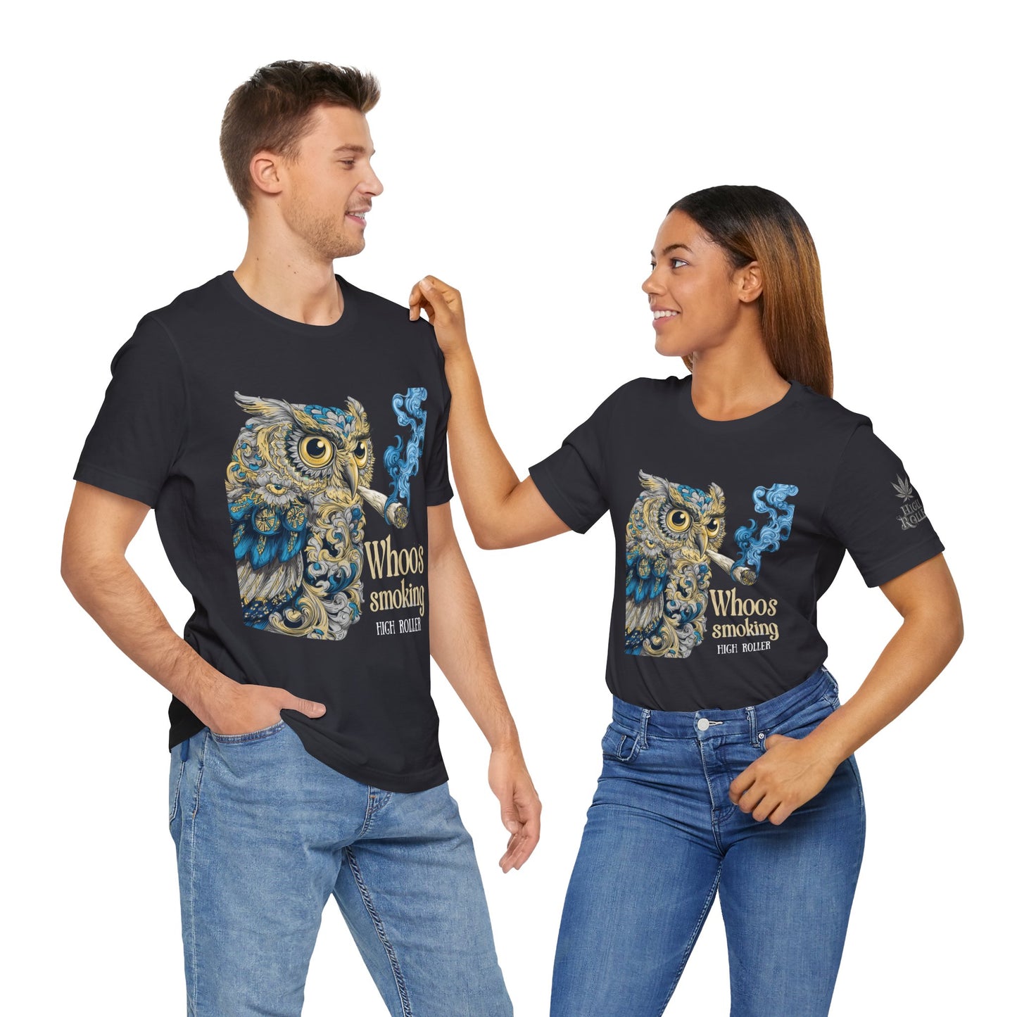 WHOOS SMOKING™ | PREMIUM WISDOM CANNABIS TEE