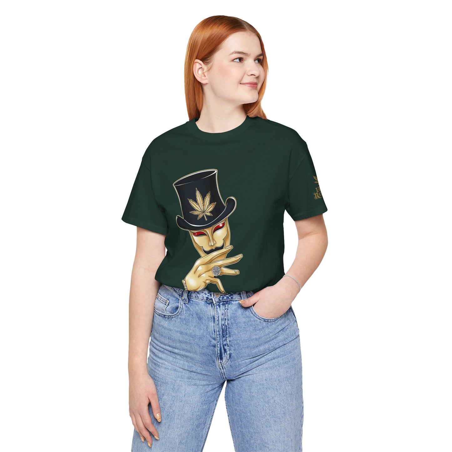 GENTLEMAN CANNABIS MASK™ | PREMIUM SOPHISTICATED ART TEE