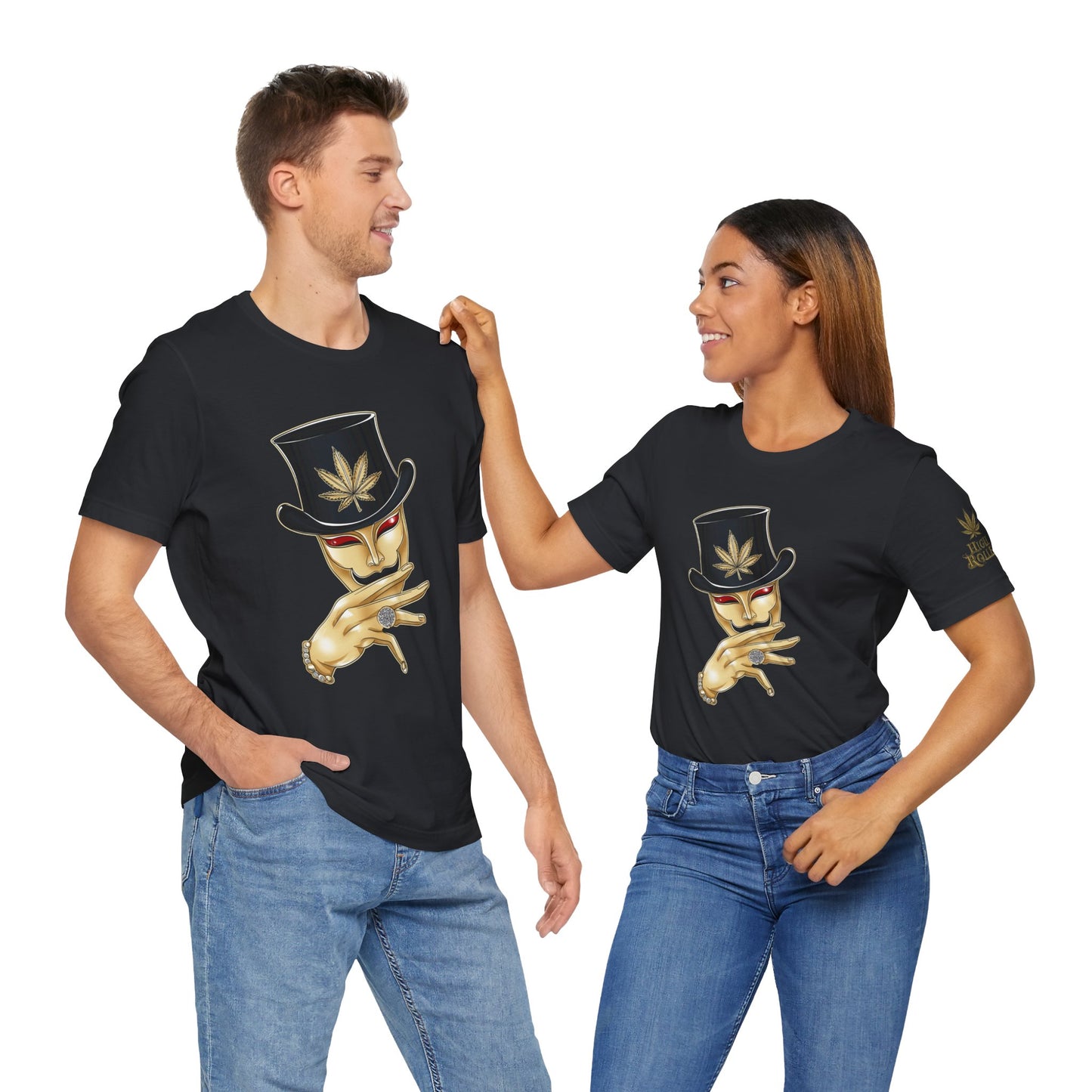 GENTLEMAN CANNABIS MASK™ | PREMIUM SOPHISTICATED ART TEE