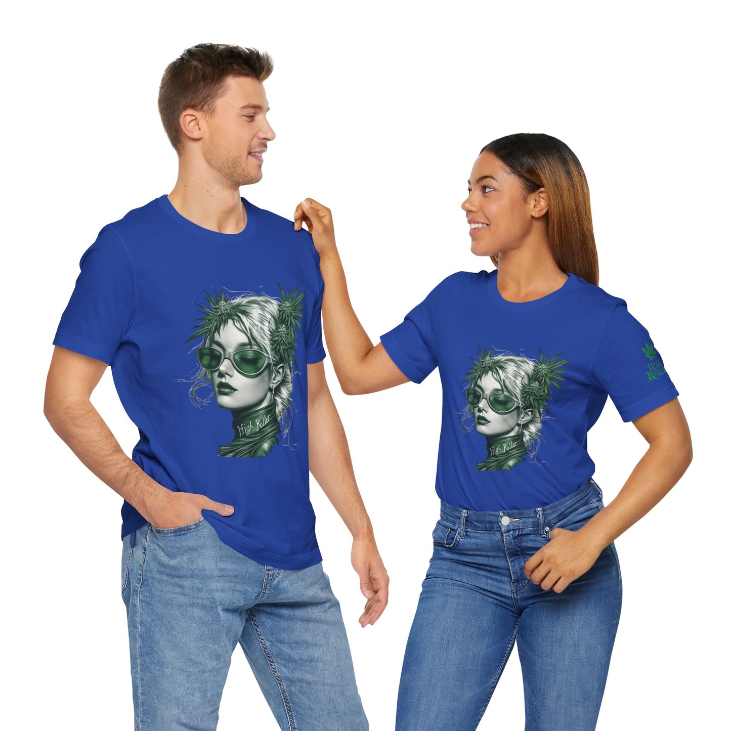 HIGH ROLLER CANNABIS GODDESS T-SHIRT