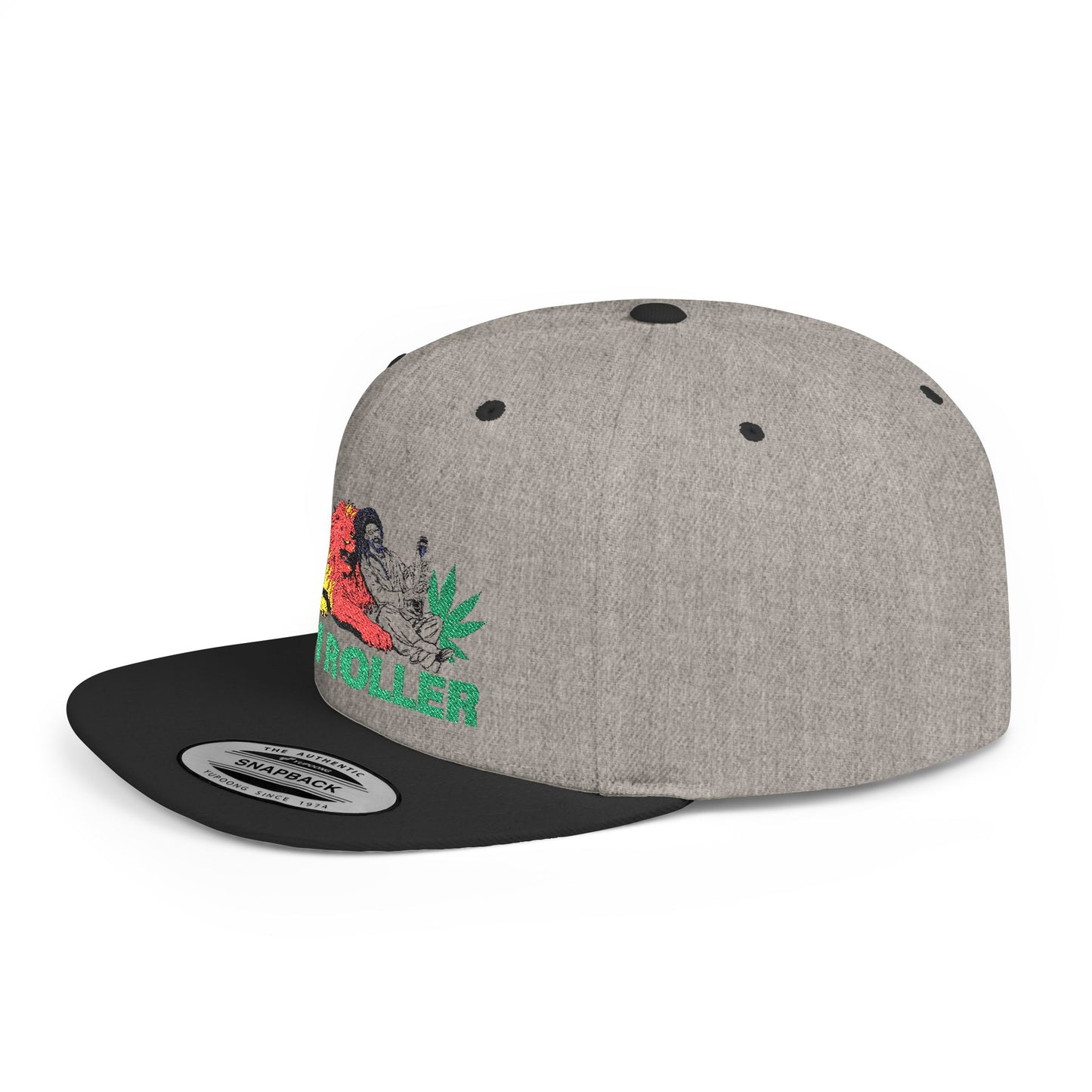 HIGH ROLLER Rastafarian Sage Snapback Cap