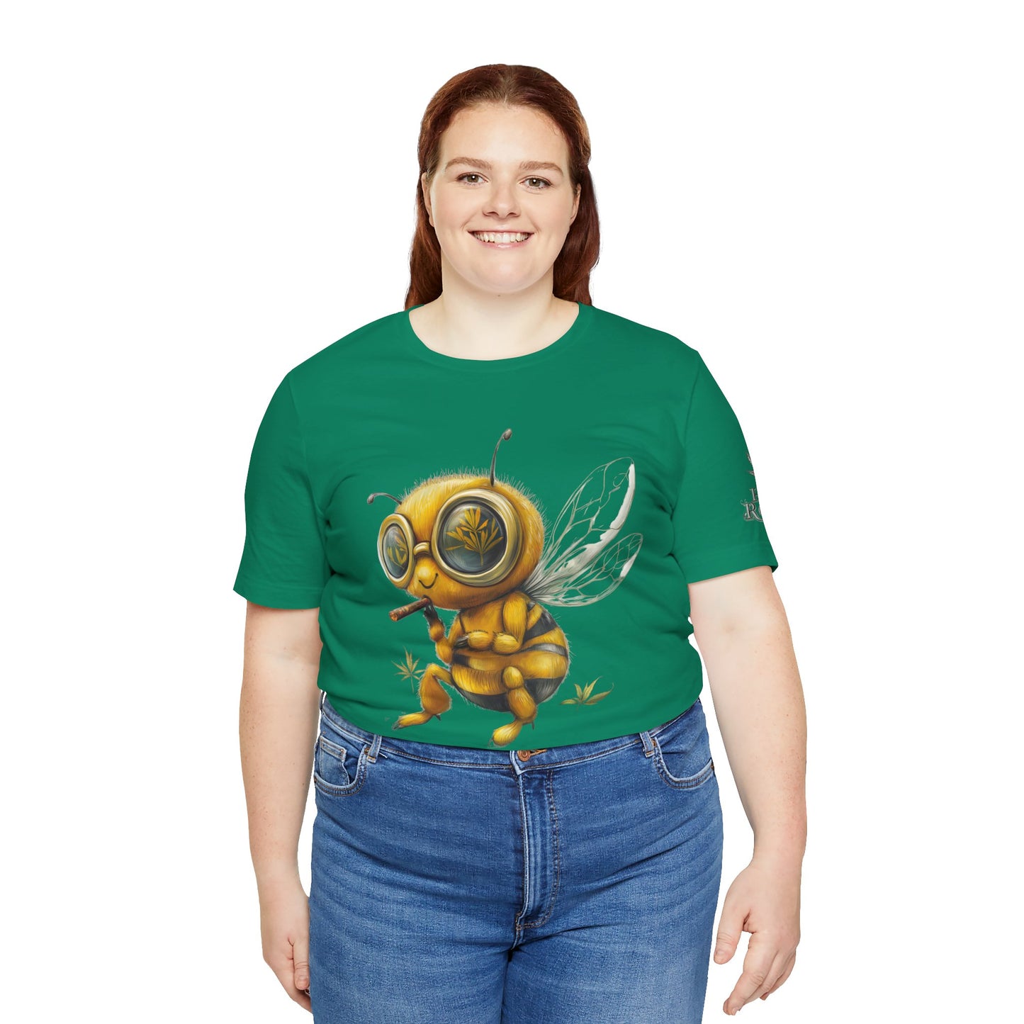 Could I BEE Any Higher - Funny Cannabis Bee 420 Unisex T-Shirt"
