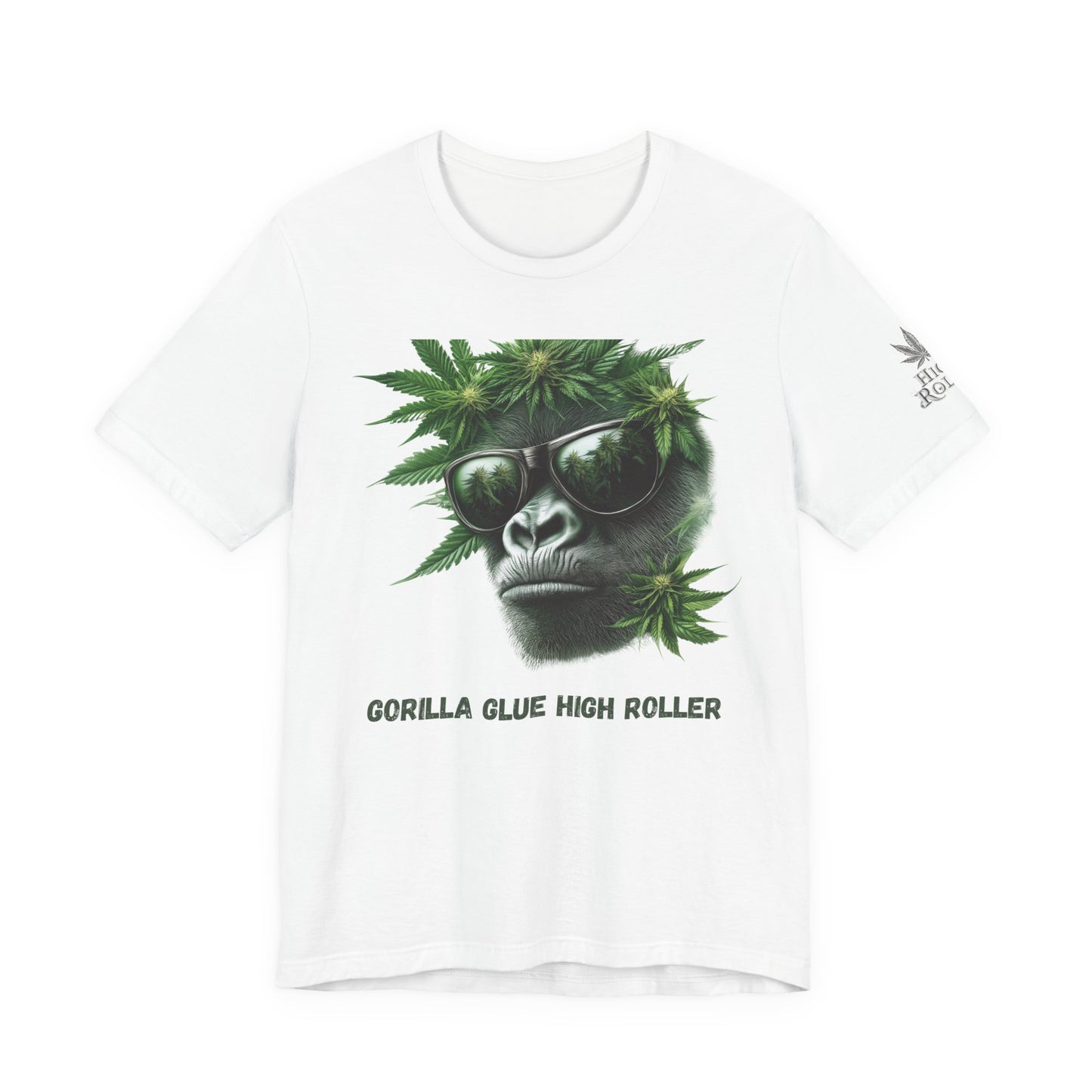 Gorilla Glue Cannabis Tee - Strain Culture Art Design | High Roller