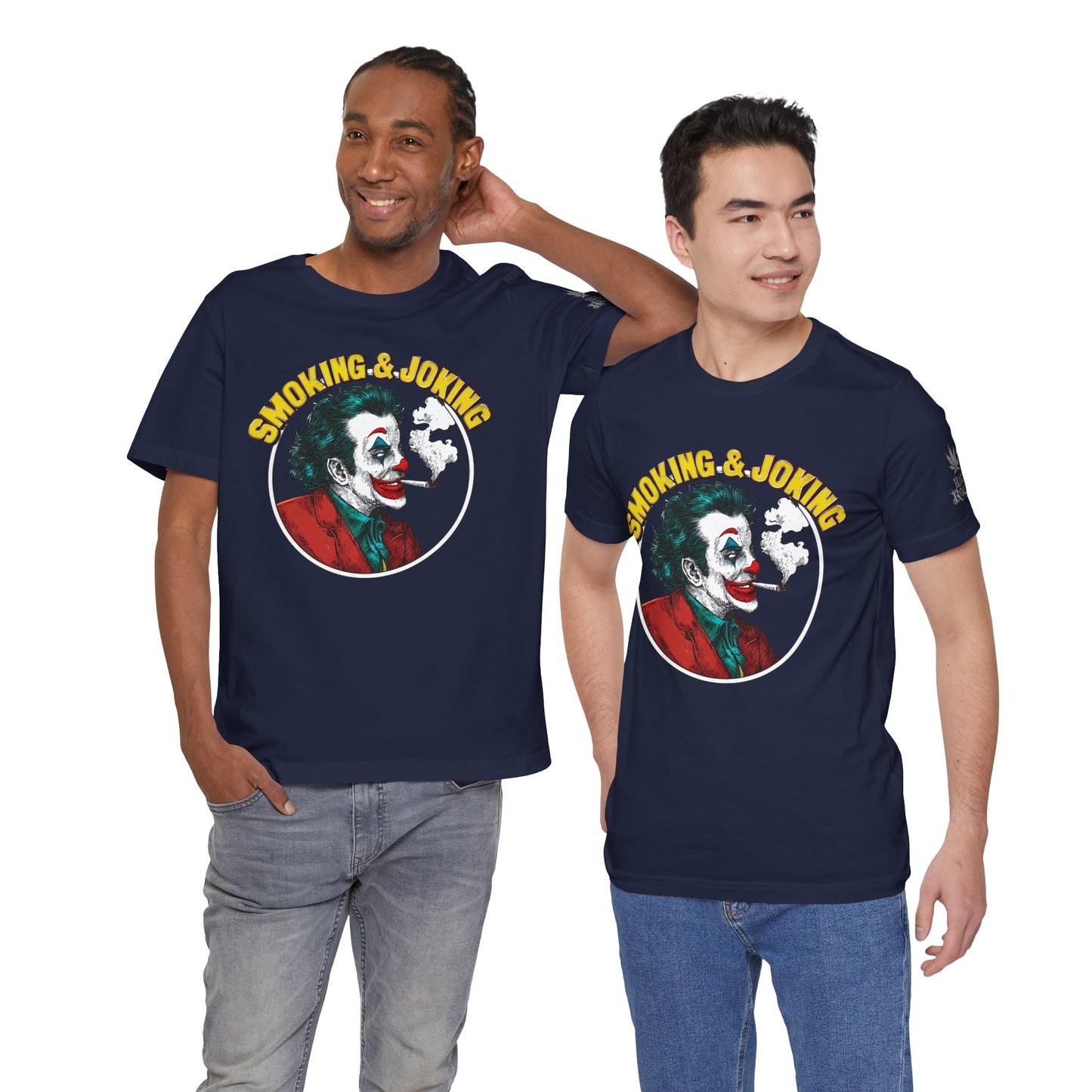 SMOKING & JOKING™ | PREMIUM DARK HUMOR CANNABIS TEE