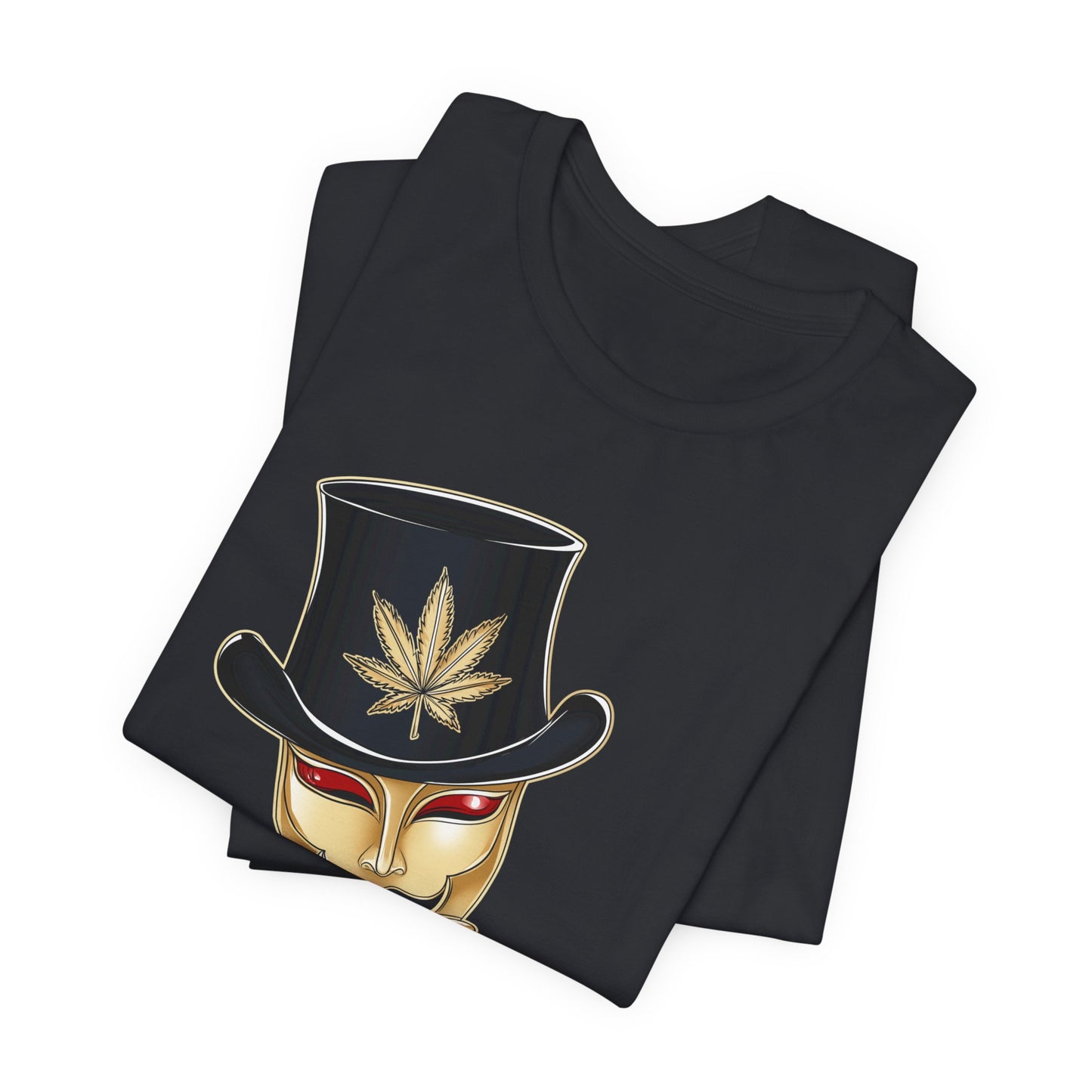 GENTLEMAN CANNABIS MASK™ | PREMIUM SOPHISTICATED ART TEE