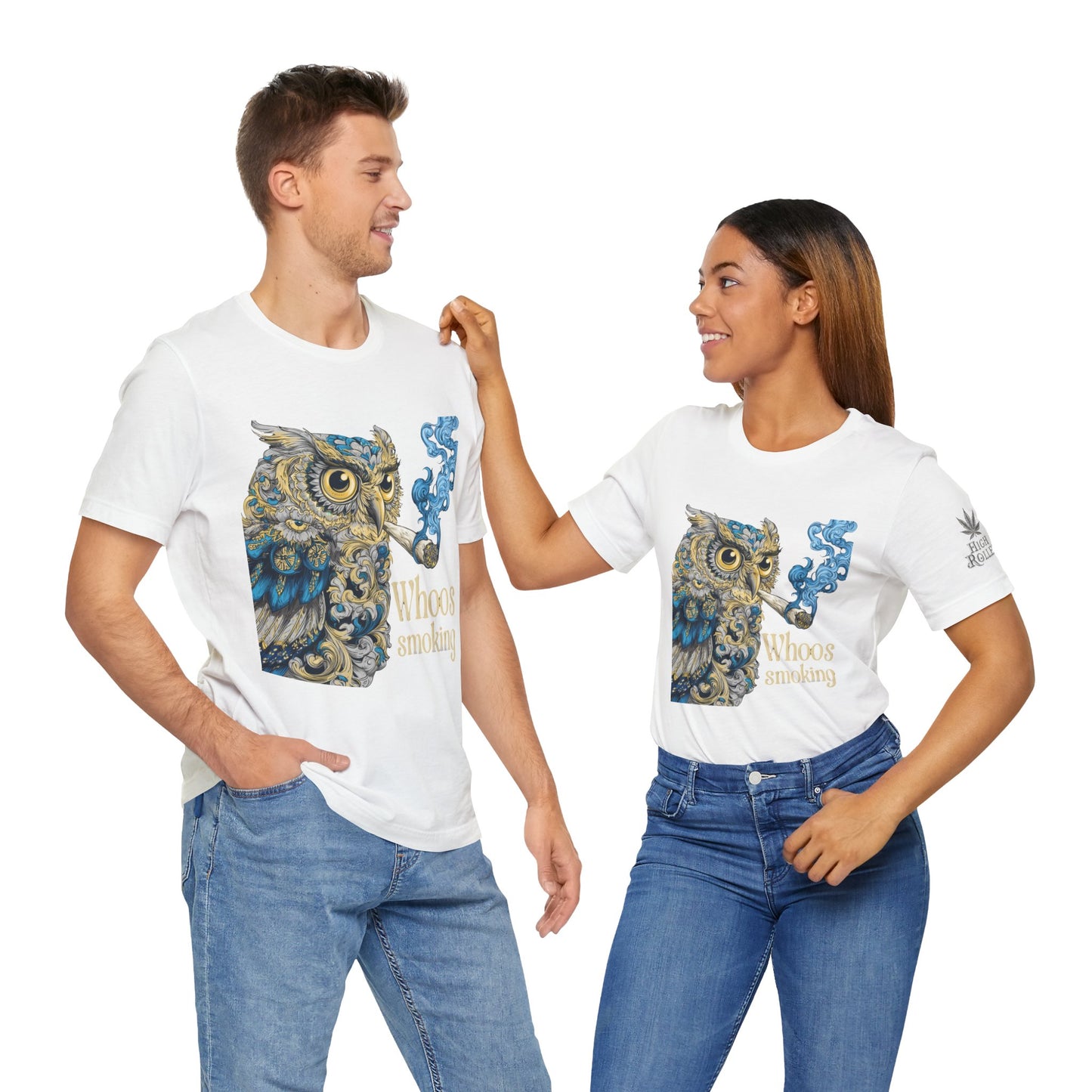 WHOOS SMOKING™ | PREMIUM WISDOM CANNABIS TEE
