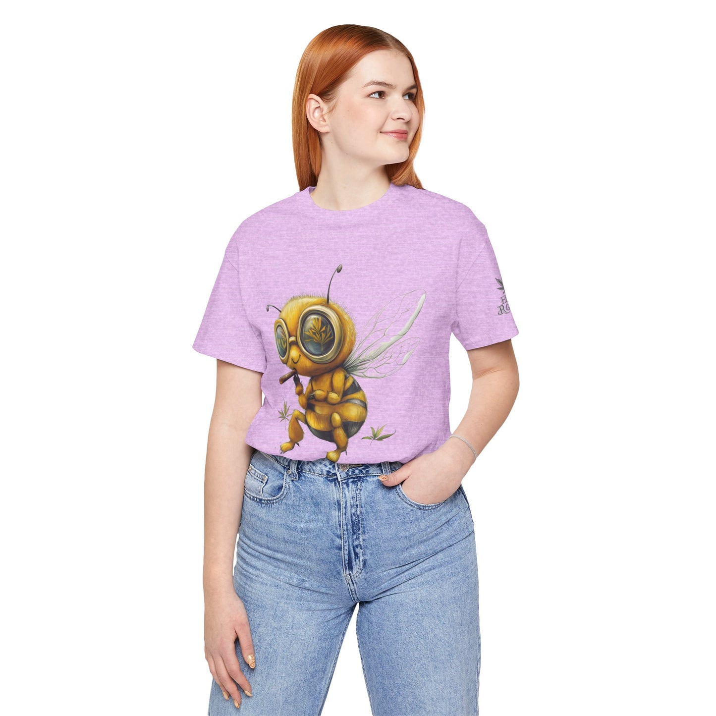 Could I BEE Any Higher - Funny Cannabis Bee 420 Unisex T-Shirt"