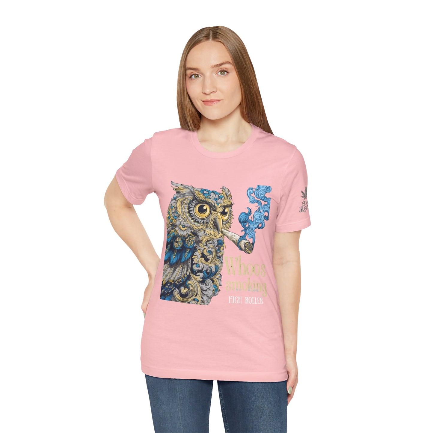 WHOOS SMOKING™ | PREMIUM WISDOM CANNABIS TEE