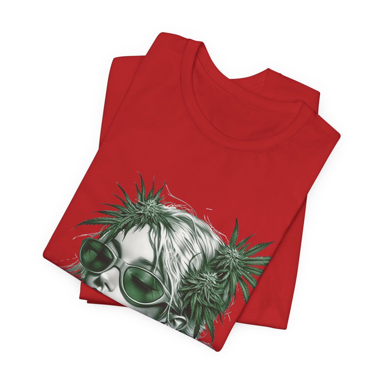 HIGH ROLLER CANNABIS GODDESS T-SHIRT