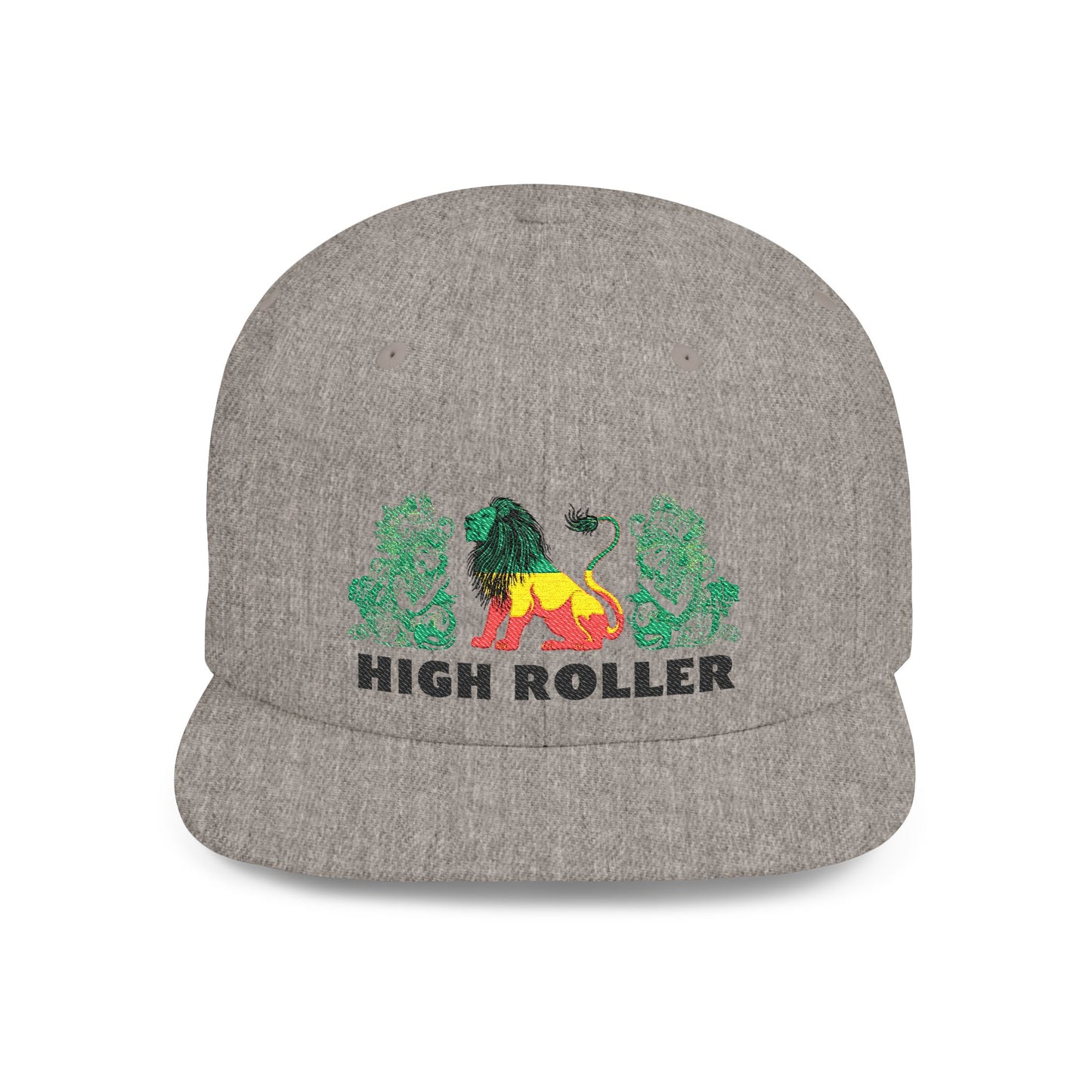 HIGH ROLLER Royal Crest Snapback Cap