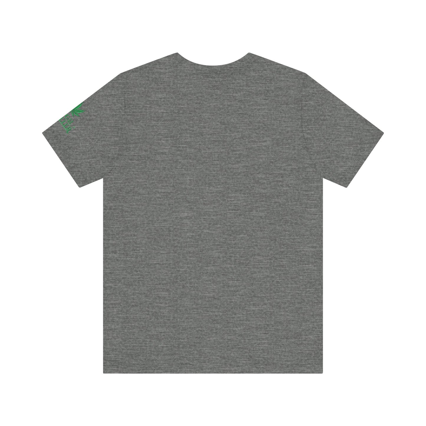 Cannabis Art Dual Face T-Shirt - Premium Unisex Cotton Tee