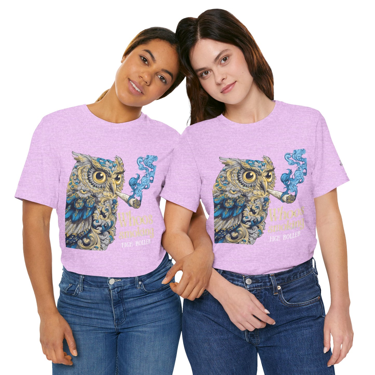 WHOOS SMOKING™ | PREMIUM WISDOM CANNABIS TEE