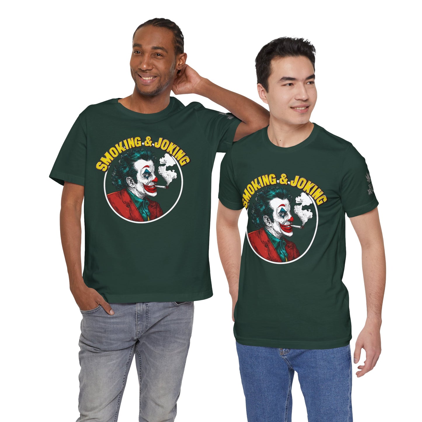 SMOKING & JOKING™ | PREMIUM DARK HUMOR CANNABIS TEE