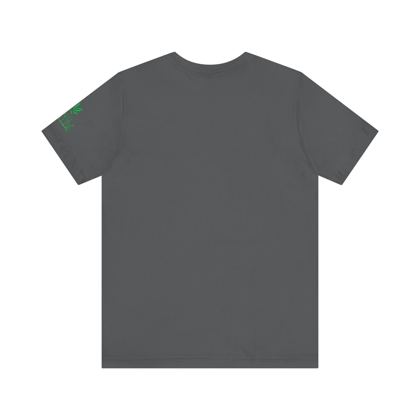 Cannabis Art Dual Face T-Shirt - Premium Unisex Cotton Tee