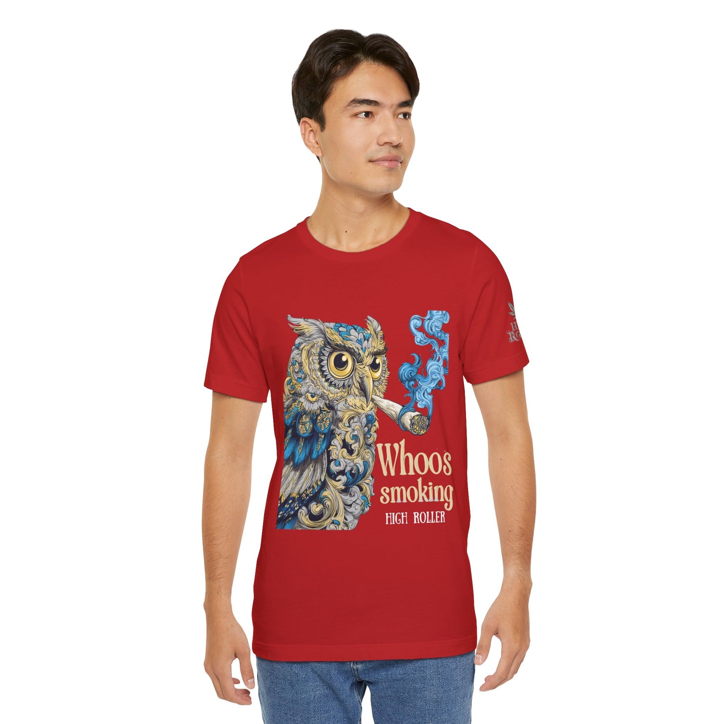 WHOOS SMOKING™ | PREMIUM WISDOM CANNABIS TEE