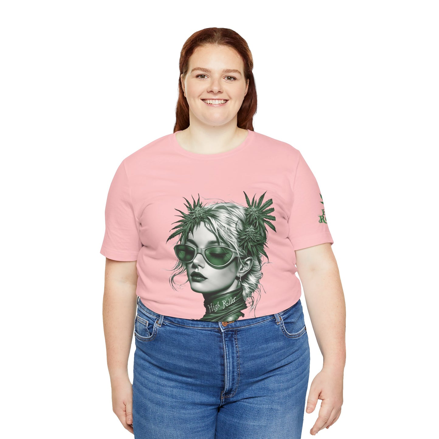 HIGH ROLLER CANNABIS GODDESS T-SHIRT