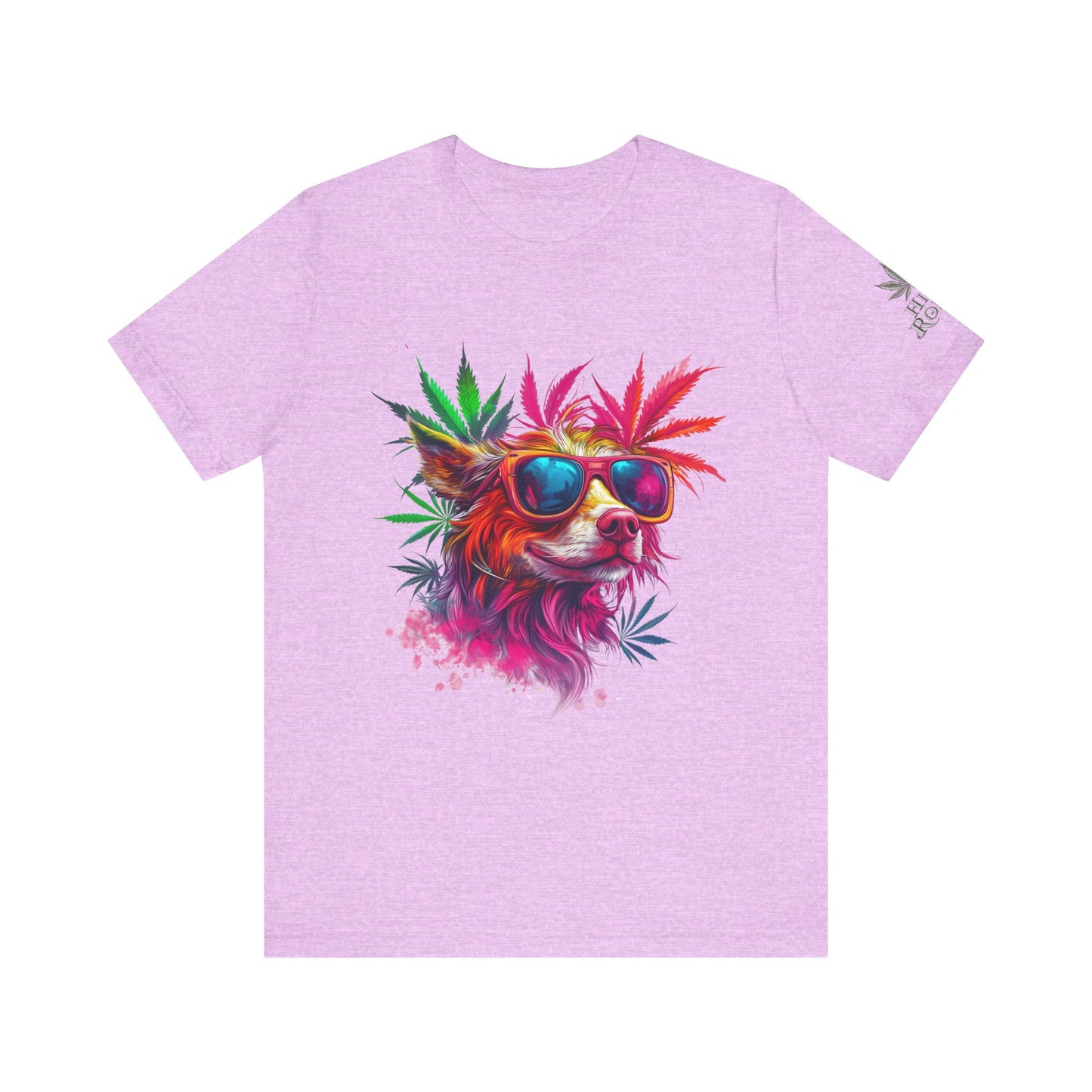 PSYCHEDELIC CANNABIS DOG™ | PREMIUM TRIPPY ART TEE