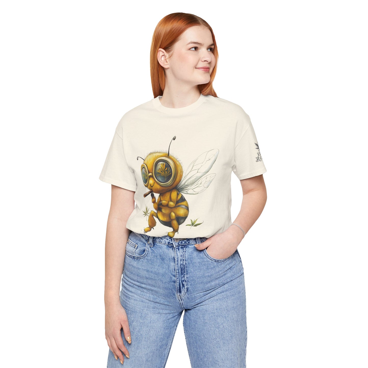 Could I BEE Any Higher - Funny Cannabis Bee 420 Unisex T-Shirt"