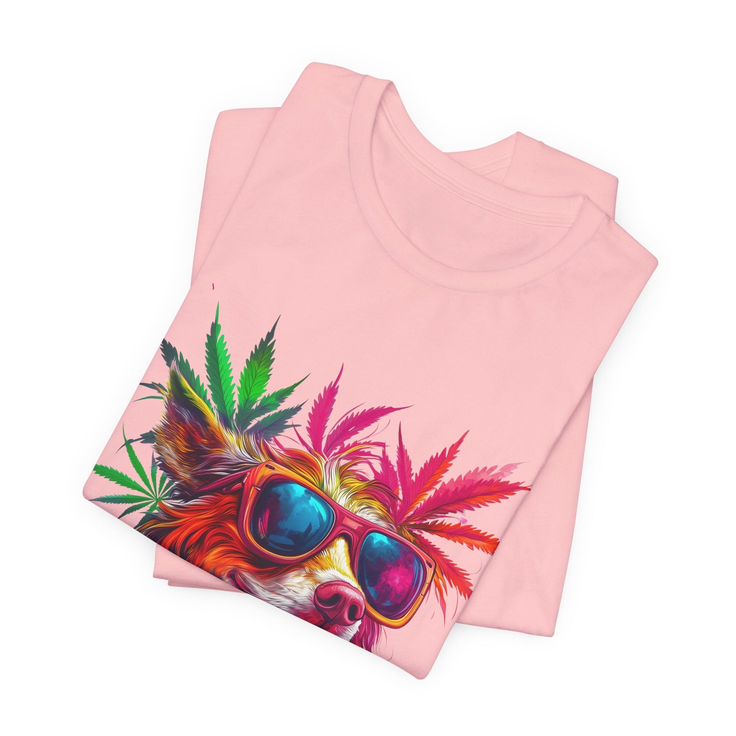 PSYCHEDELIC CANNABIS DOG™ | PREMIUM TRIPPY ART TEE