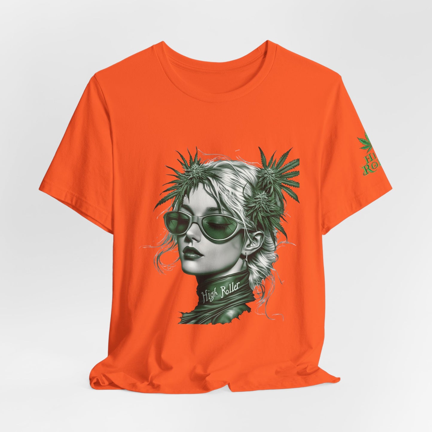 HIGH ROLLER CANNABIS GODDESS T-SHIRT