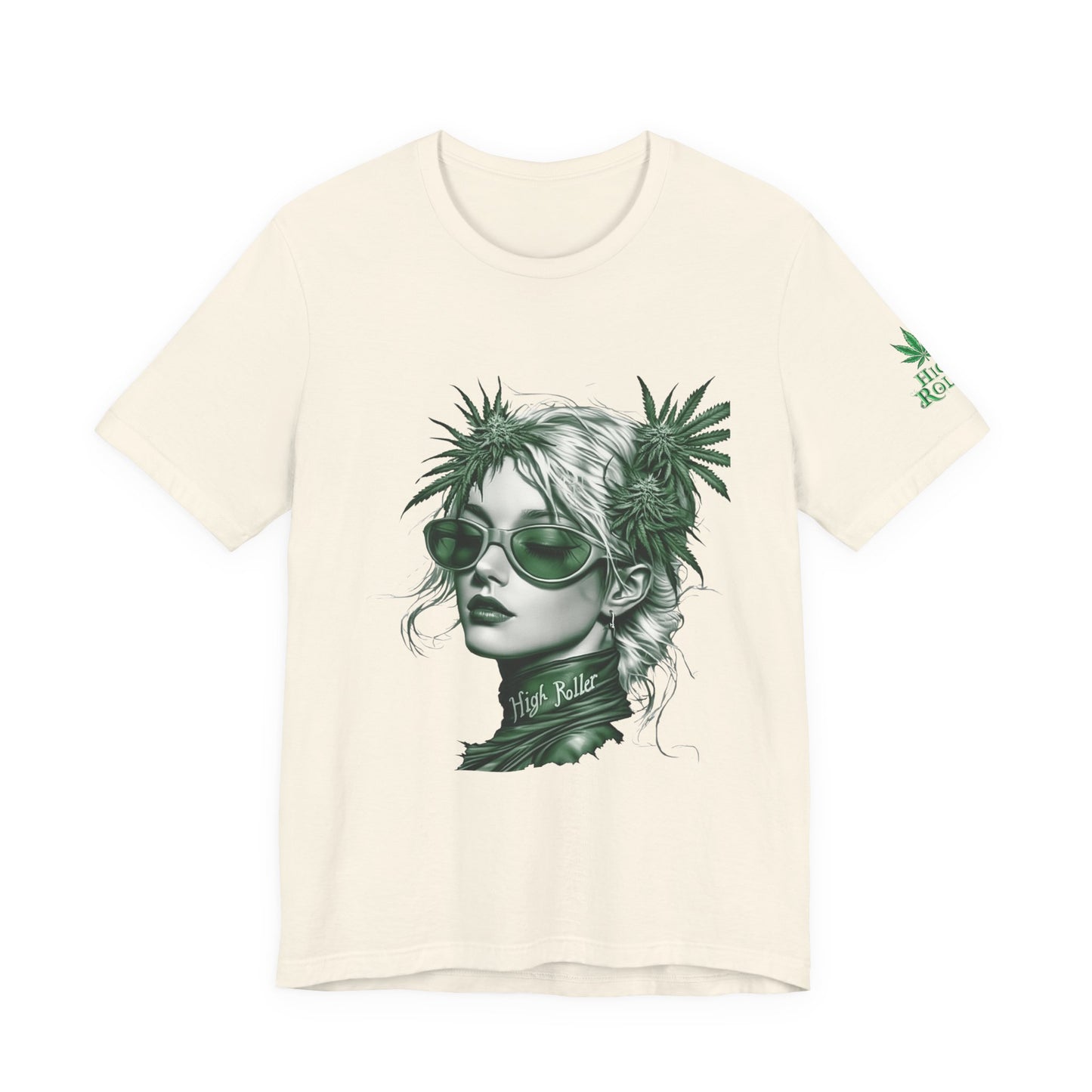 HIGH ROLLER CANNABIS GODDESS T-SHIRT