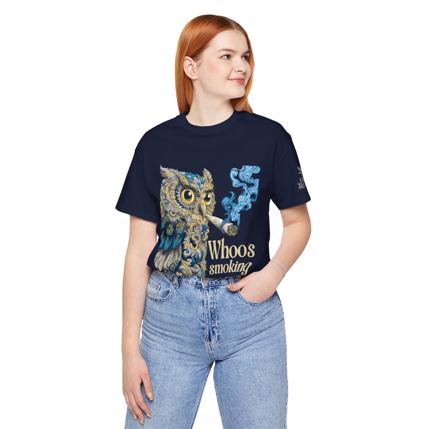WHOOS SMOKING™ | PREMIUM WISDOM CANNABIS TEE