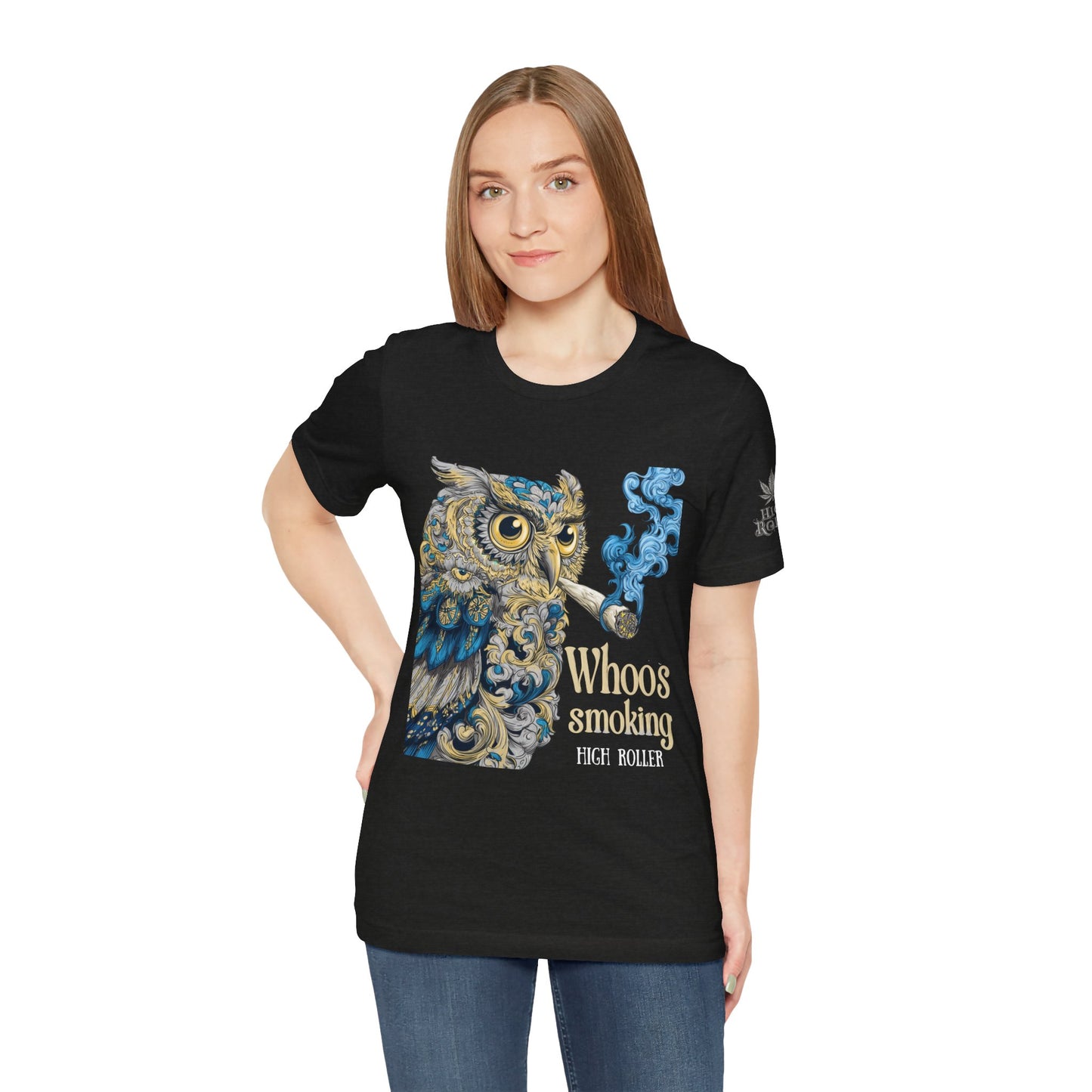 WHOOS SMOKING™ | PREMIUM WISDOM CANNABIS TEE