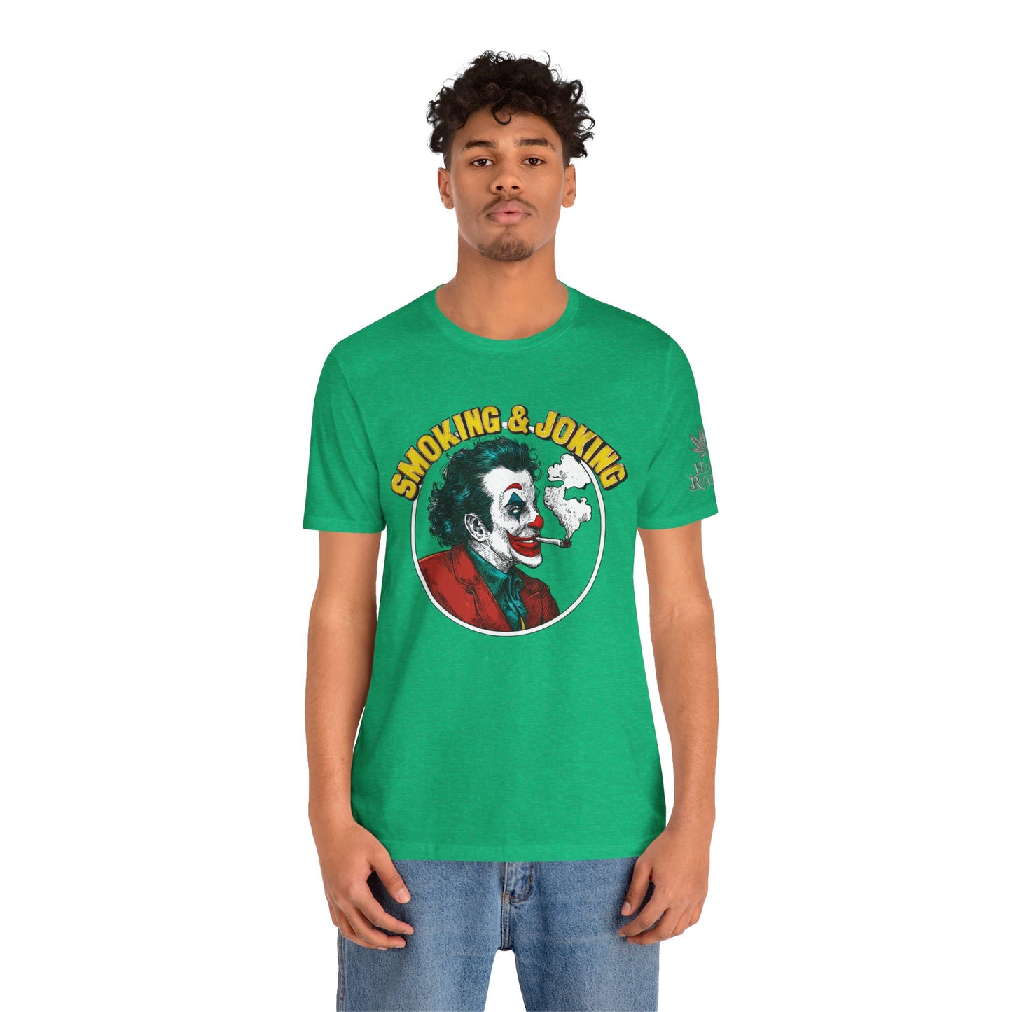 SMOKING & JOKING™ | PREMIUM DARK HUMOR CANNABIS TEE