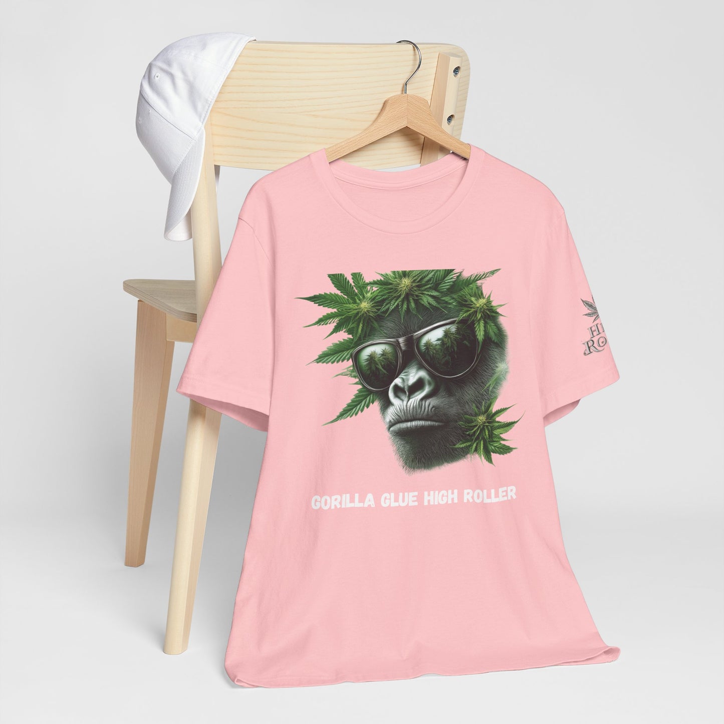 Gorilla Glue Cannabis Tee - Strain Culture Art Design | High Roller