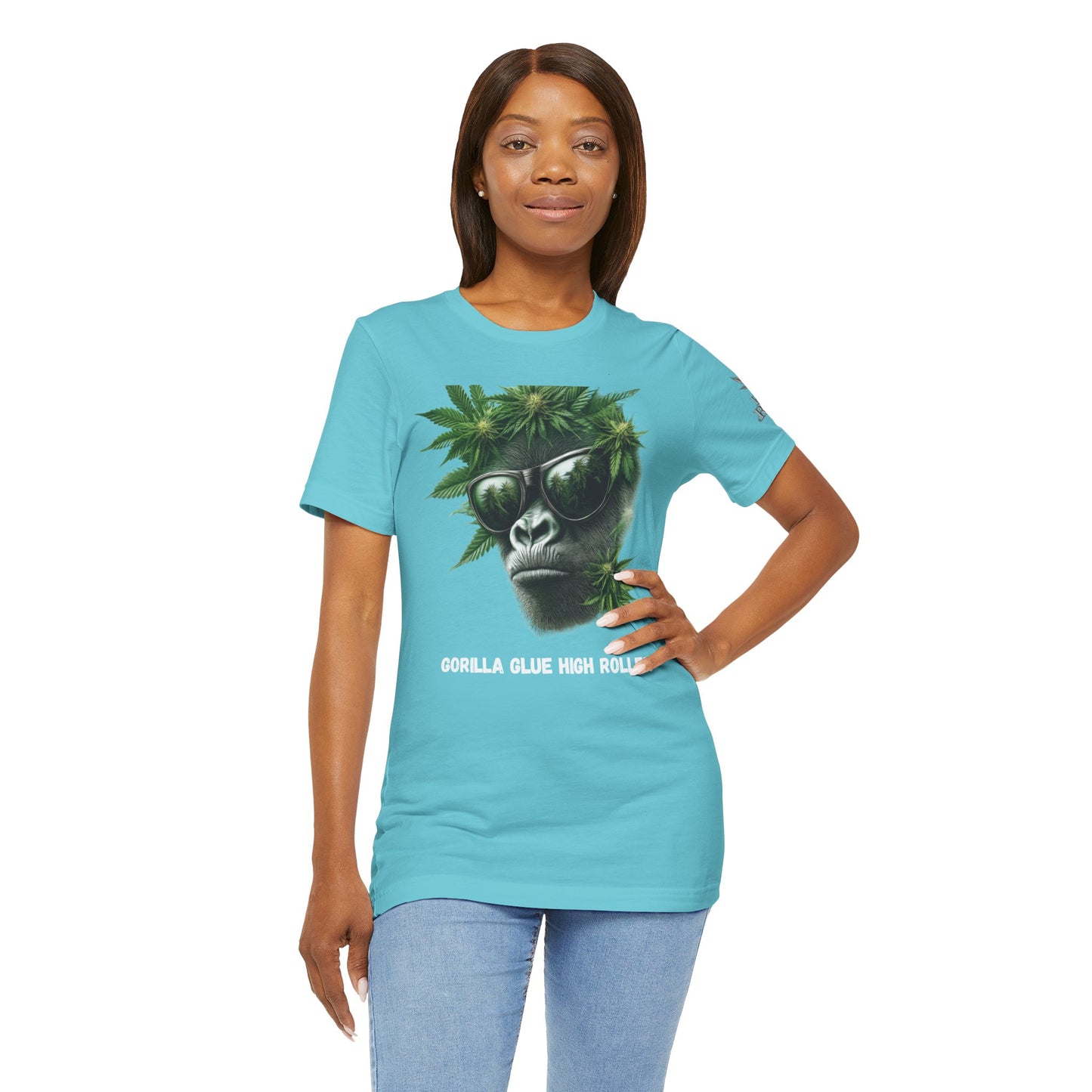 Gorilla Glue Cannabis Tee - Strain Culture Art Design | High Roller