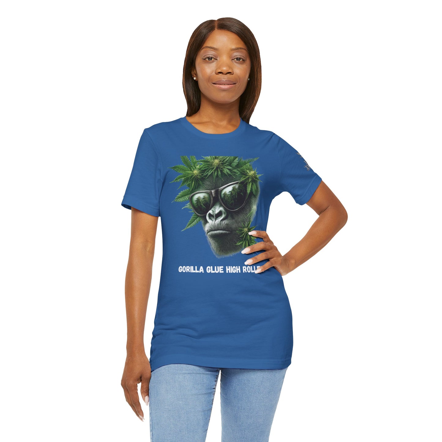 Gorilla Glue Cannabis Tee - Strain Culture Art Design | High Roller