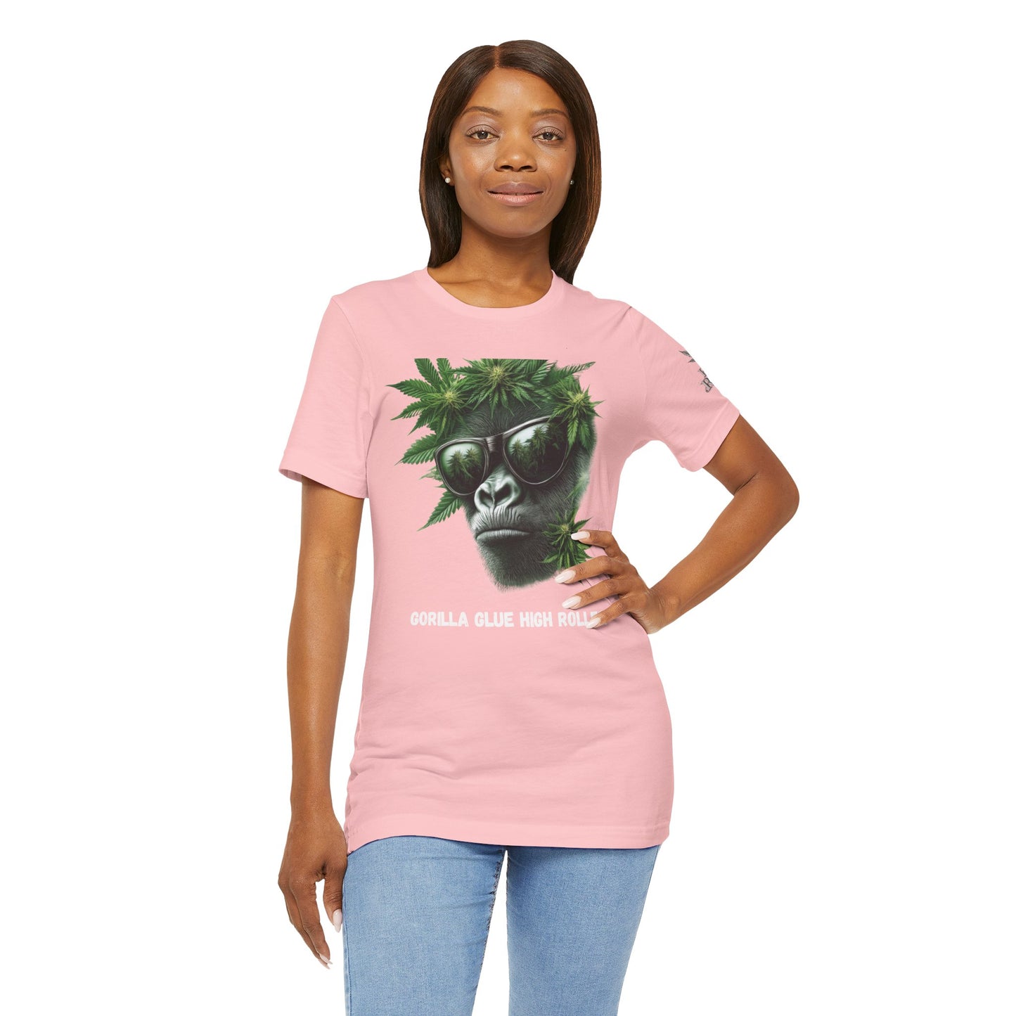 Gorilla Glue Cannabis Tee - Strain Culture Art Design | High Roller