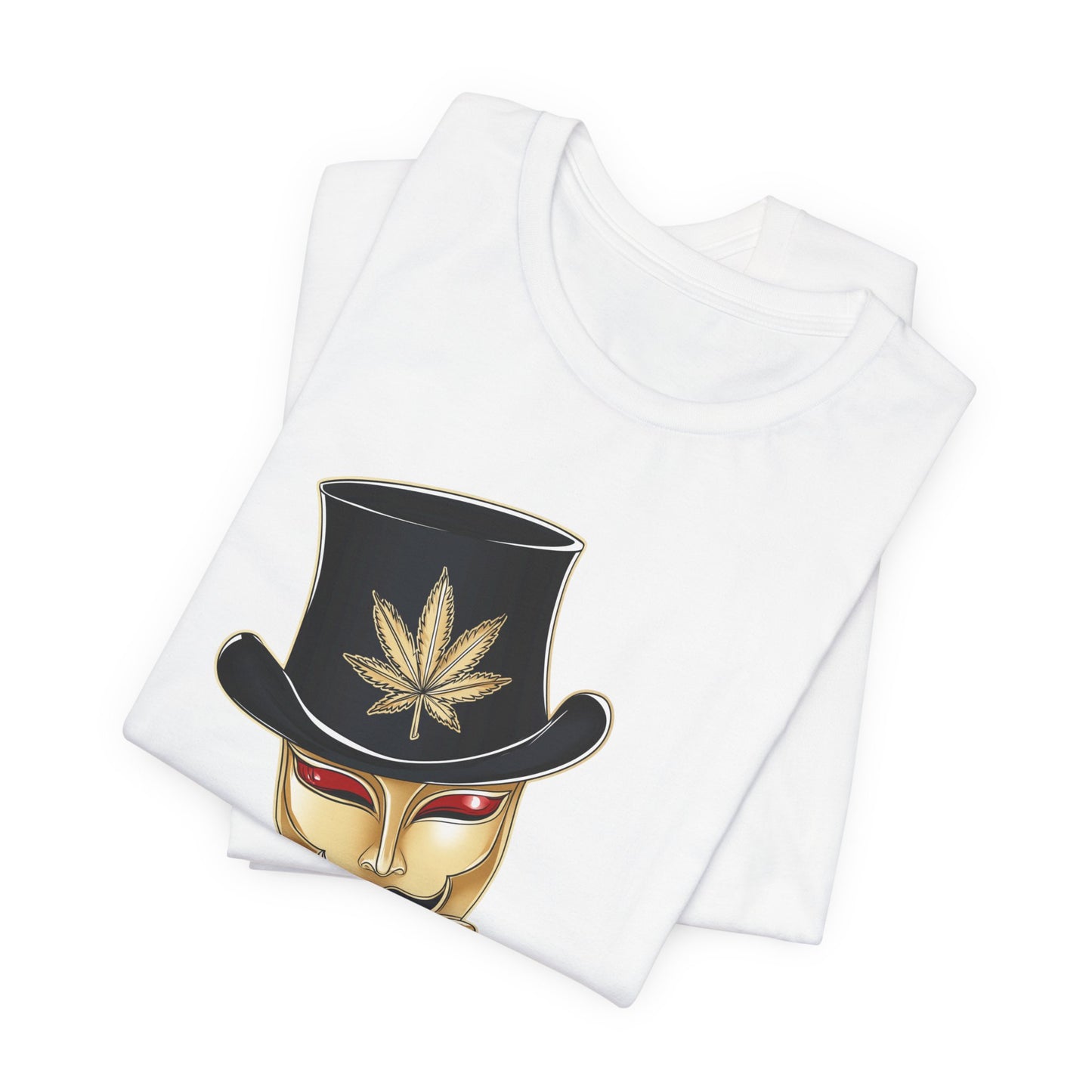 GENTLEMAN CANNABIS MASK™ | PREMIUM SOPHISTICATED ART TEE