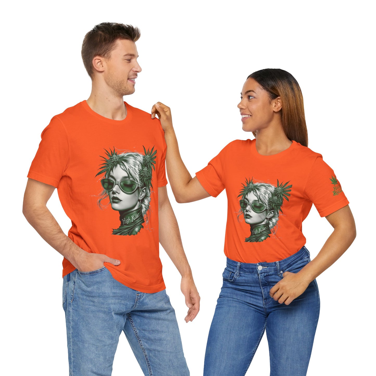 HIGH ROLLER CANNABIS GODDESS T-SHIRT