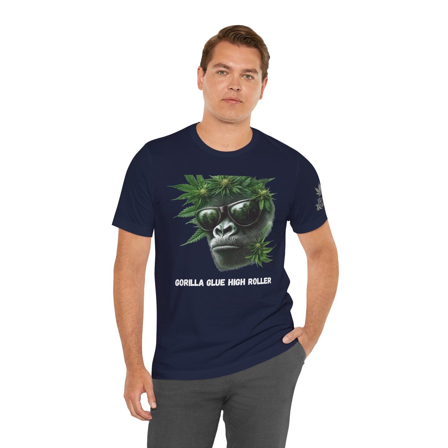 Gorilla Glue Cannabis Tee - Strain Culture Art Design | High Roller