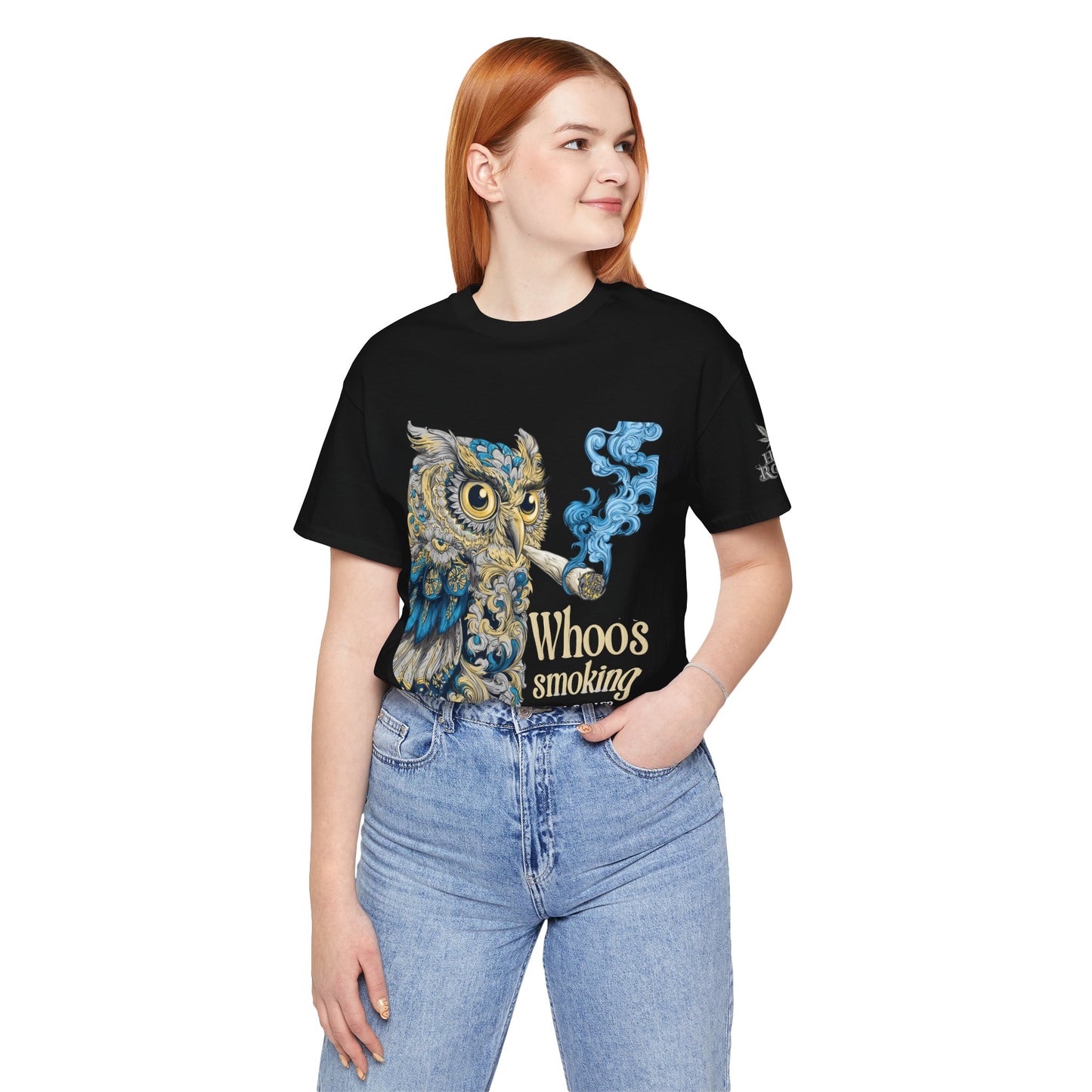WHOOS SMOKING™ | PREMIUM WISDOM CANNABIS TEE