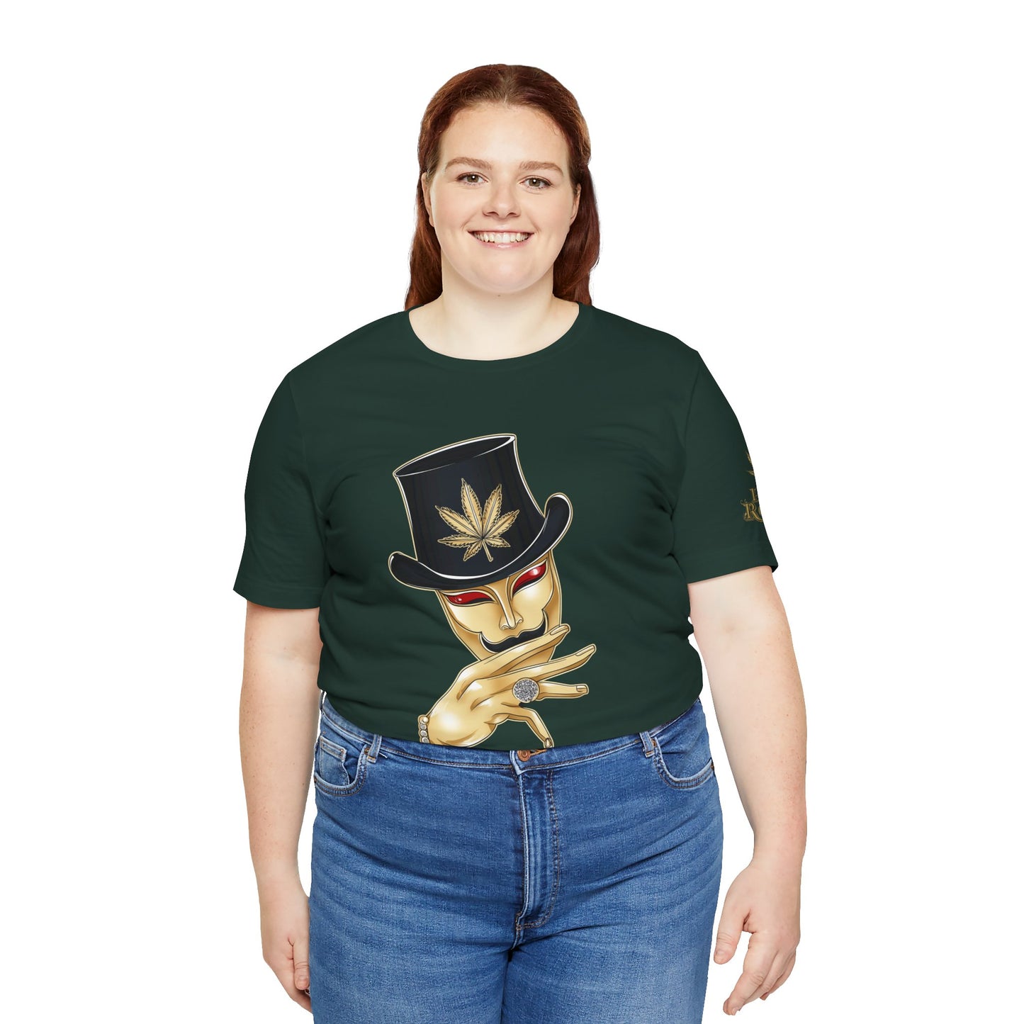 GENTLEMAN CANNABIS MASK™ | PREMIUM SOPHISTICATED ART TEE
