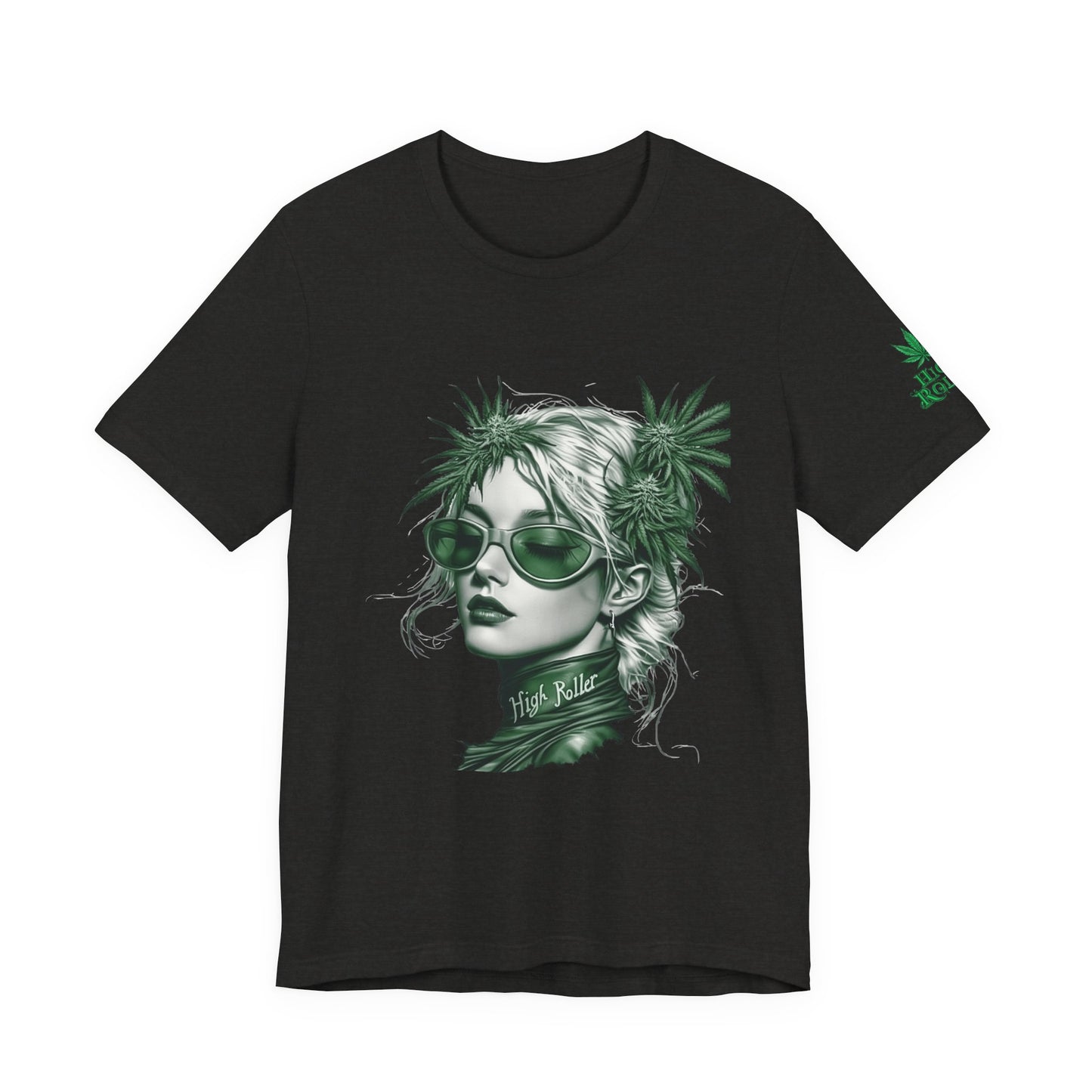 HIGH ROLLER CANNABIS GODDESS T-SHIRT