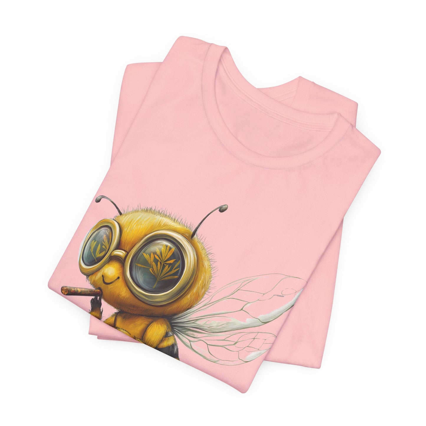 Could I BEE Any Higher - Funny Cannabis Bee 420 Unisex T-Shirt"