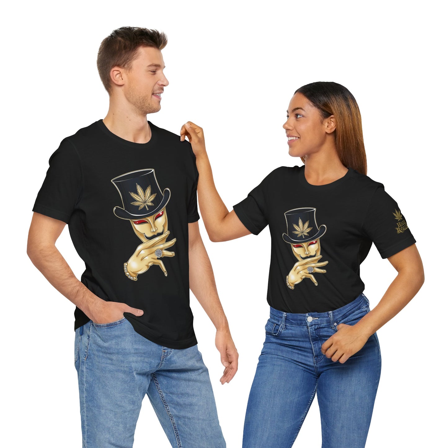 GENTLEMAN CANNABIS MASK™ | PREMIUM SOPHISTICATED ART TEE