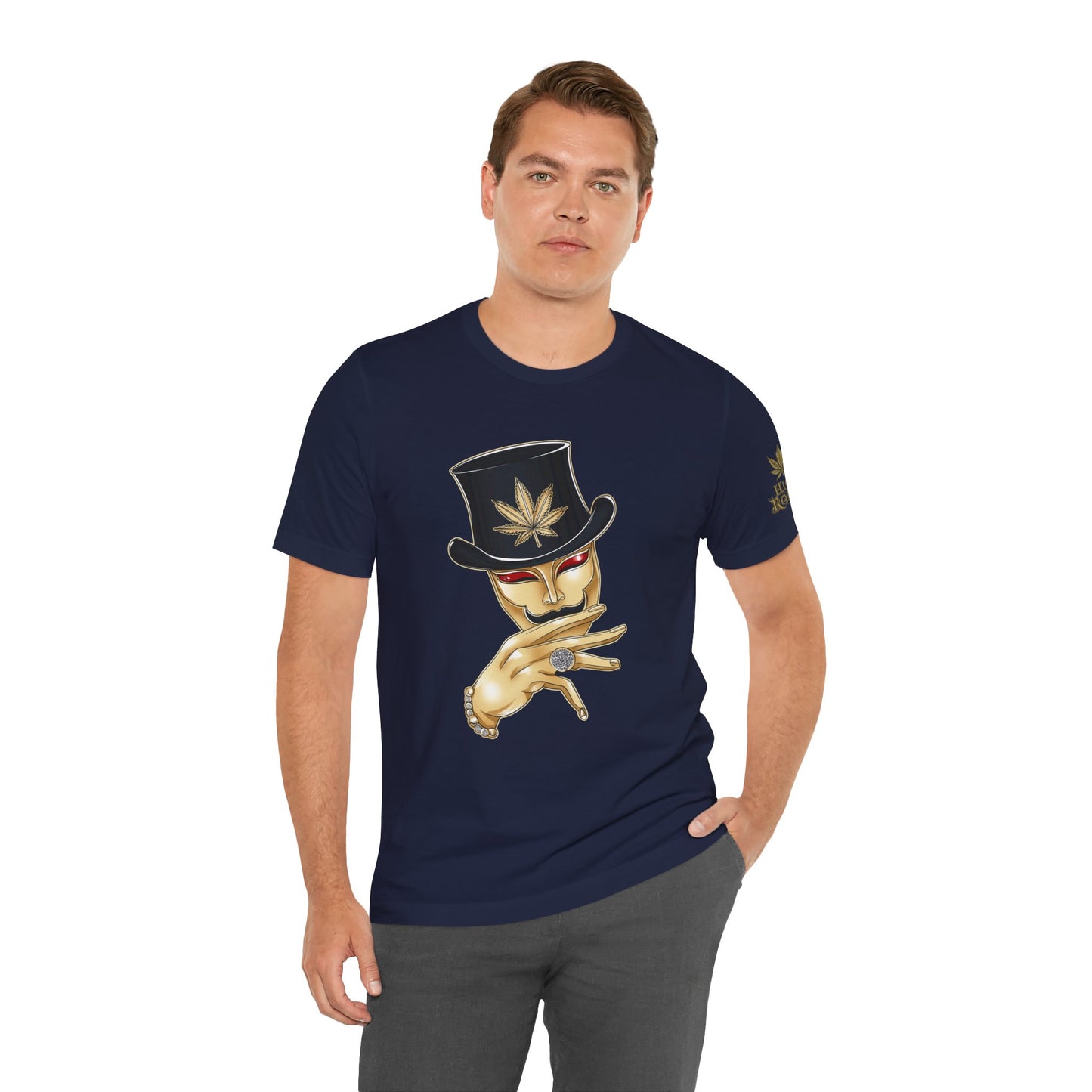 GENTLEMAN CANNABIS MASK™ | PREMIUM SOPHISTICATED ART TEE