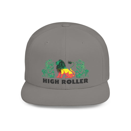 HIGH ROLLER Royal Crest Snapback Cap