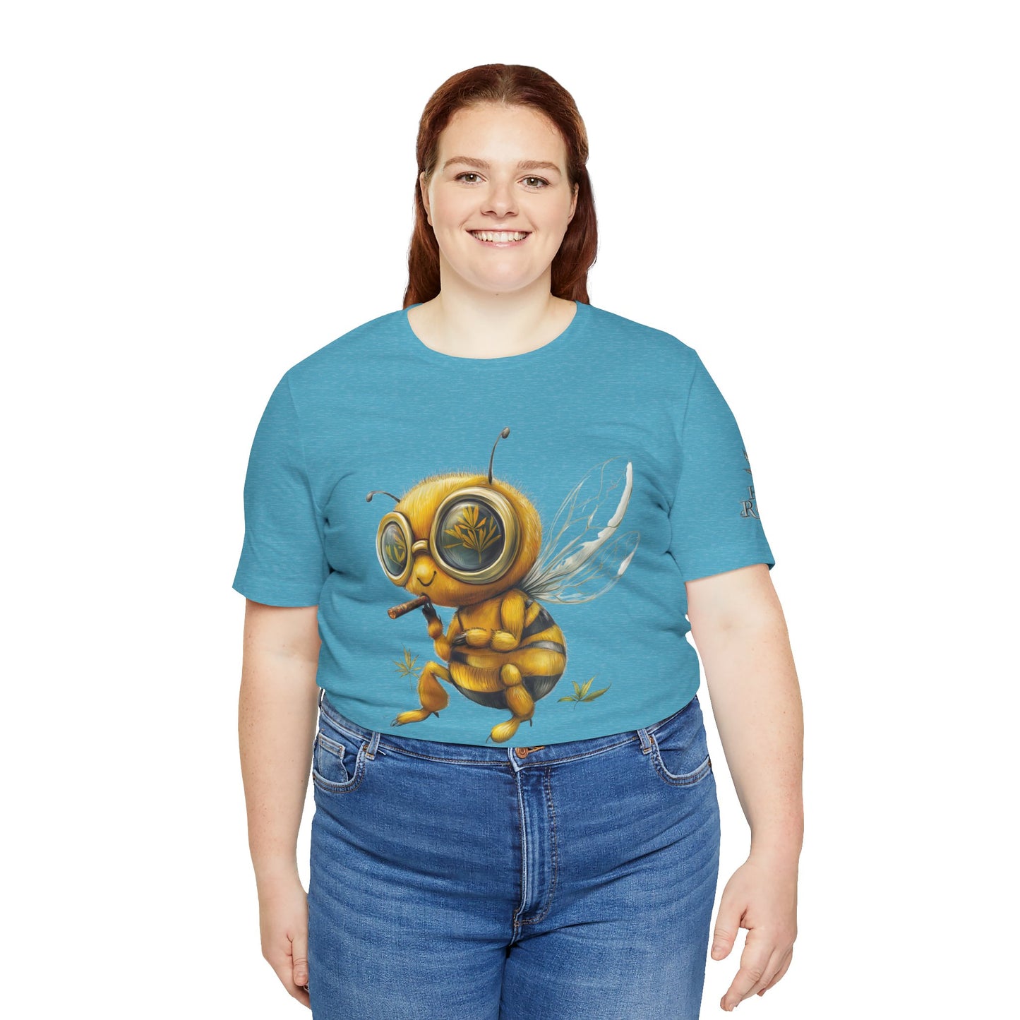 Could I BEE Any Higher - Funny Cannabis Bee 420 Unisex T-Shirt"