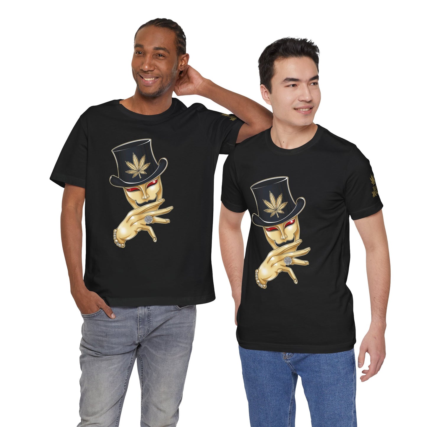 GENTLEMAN CANNABIS MASK™ | PREMIUM SOPHISTICATED ART TEE