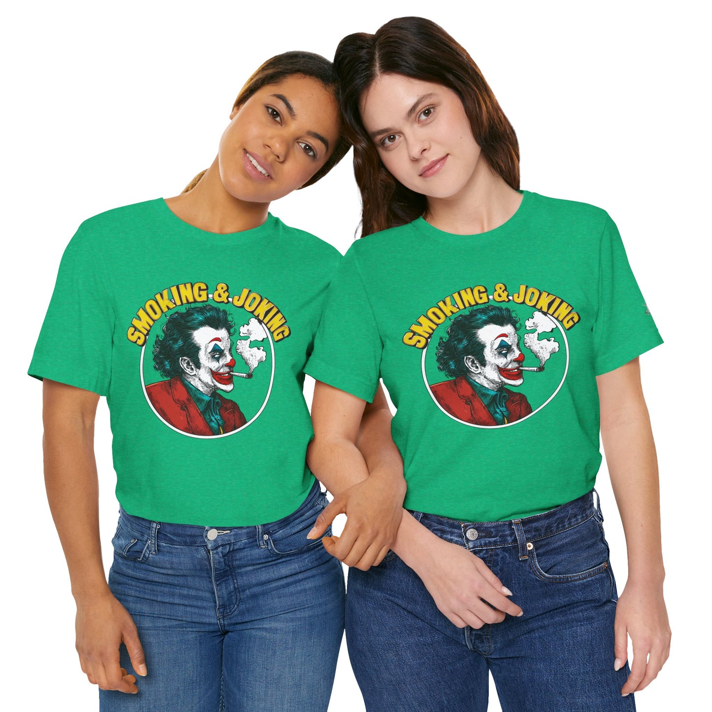 SMOKING & JOKING™ | PREMIUM DARK HUMOR CANNABIS TEE