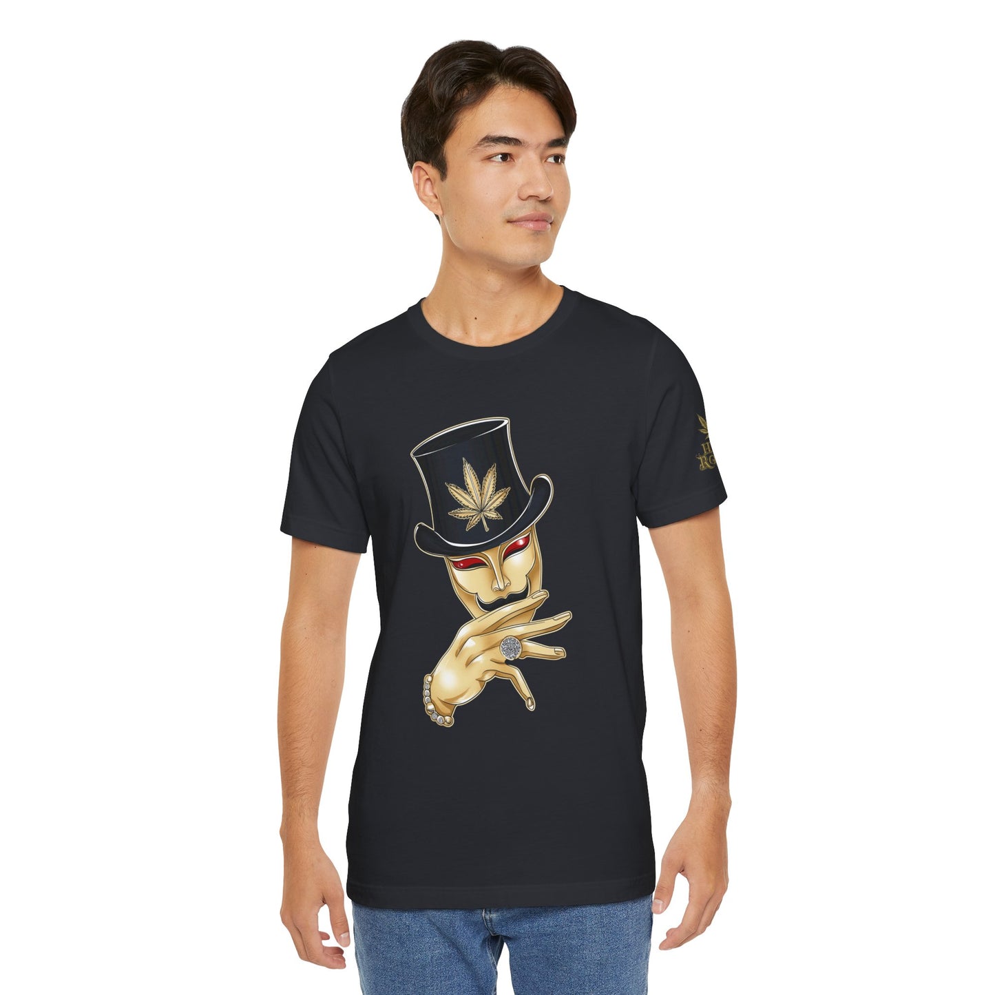 GENTLEMAN CANNABIS MASK™ | PREMIUM SOPHISTICATED ART TEE